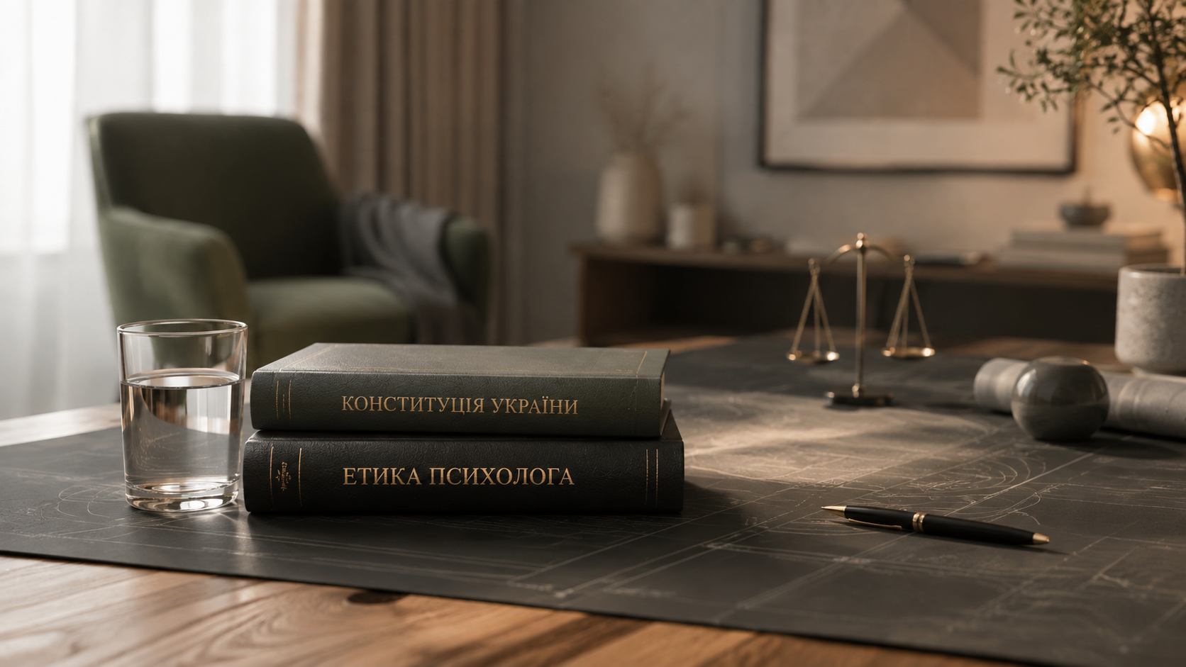 Етика психолога та Конституція України на робочому столі